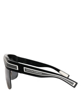 Dolce & Gabbana Black White Street Sporty DG6162 Men Eyewear Sunglasses