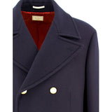 Brunello Cucinelli Martingale Double-Breast Coat