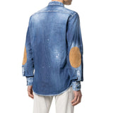 Dsquared² Distressed Effect Denim Shirt