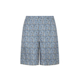 Fendi Printed Silk Shorts
