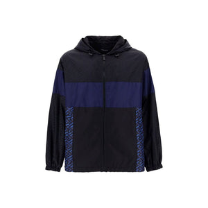 Versace Hooded Windbreaker Jacket
