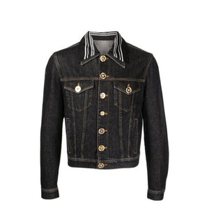 Versace Medusa Motif Denim Jacket