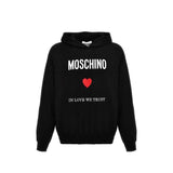 Moschino Couture In Love We Trust Hooded Sweatshirt