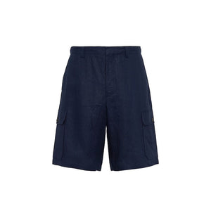 Prada Linen Bermuda