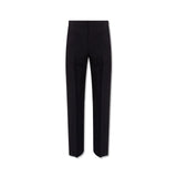 Salvatore Ferragamo Cotton And Silk Pants