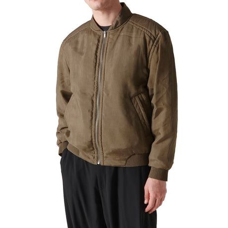 Saint Laurent Twill Teddy Bomber Jacket