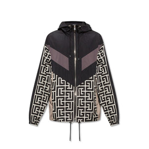 Balmain Nylon Monogram Jacket