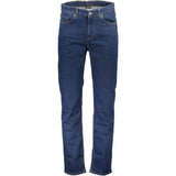 Napapijri Blue Cotton Jeans & Pant