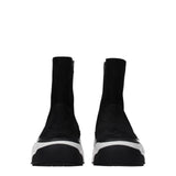 Kenzo Black Leather Ankle Boots