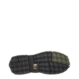 Off-White Black Leather Slip-On Loafers
