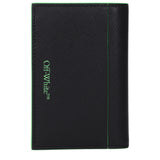 Off-White Black Leather Cardholders