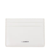 Jil Sander White Leather Cardholders