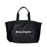 Palm Angels Black Fabric Shoulder Bags