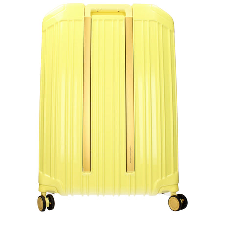 Piquadro Yellow Polycarbonate Luggage And Travel