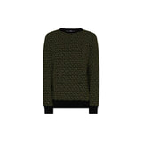Balmain Green Wool Sweater