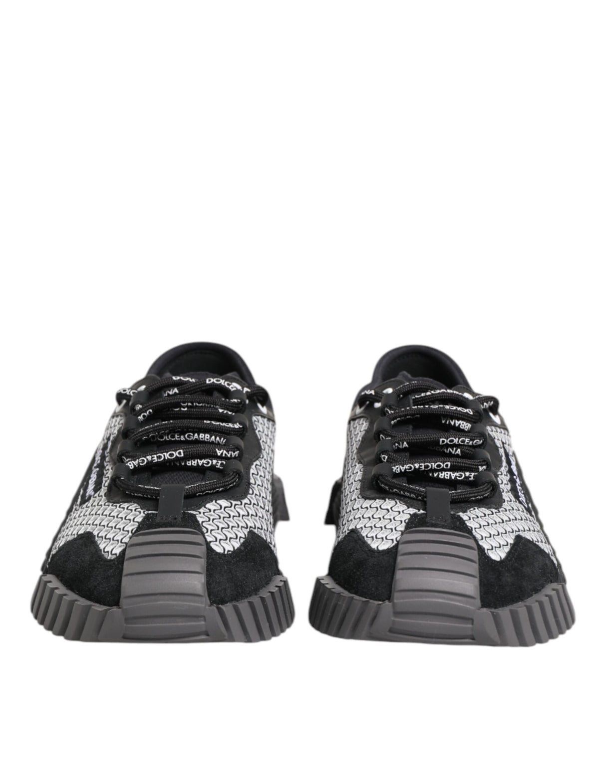 Dolce & Gabbana Multicolor Lace Up Low Top NS1 Sneakers Shoes