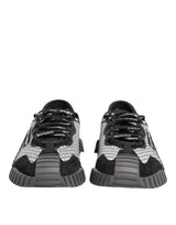 Dolce & Gabbana Multicolor Lace Up Low Top NS1 Sneakers Shoes