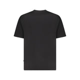 Guess Jeans Black Cotton Men Oversize T-Shirt