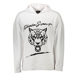Plein Sport White Cotton Sweater