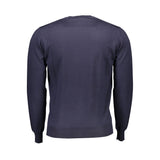 Harmont & Blaine Blue Wool Sweater