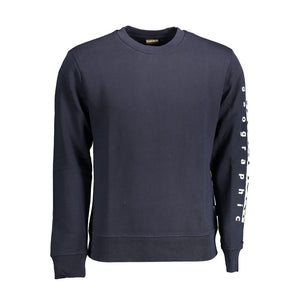 Napapijri Blue Cotton Sweater