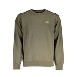 La Martina Green Cotton Men Sweater