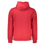 Cavalli Class Red Cotton Sweater