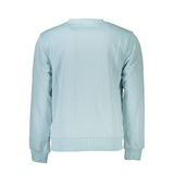 Cavalli Class Blue Cotton Sweater