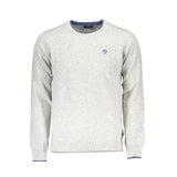 North Sails Gray Fabric Sweater