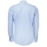 Harmont & Blaine Blue Cotton Shirt