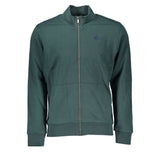 La Martina Green Cotton Sweater
