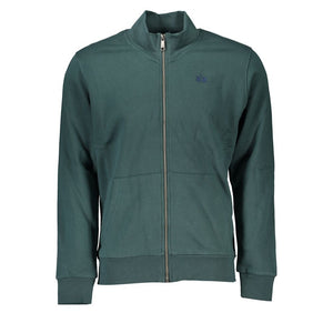 La Martina Green Cotton Sweater