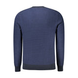 Hugo Boss Blue Cotton Sweater