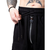 Comme Des Fuckdown Black Cotton Short