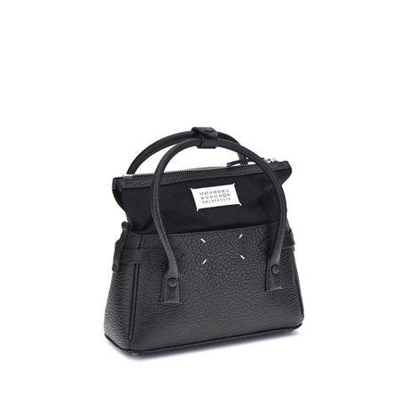 Margiela Black Calf Leather Bos Taurus Handbag