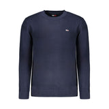 Tommy Hilfiger Blue Cotton Sweater