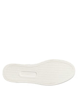 Dolce & Gabbana White Brown Leather Low Top Men Sneakers Shoes