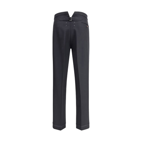 Margiela Black Wool Dress Pants