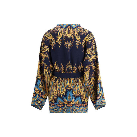 Etro Multicolor Cotton Cardigan