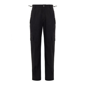 Dolce & Gabbana Black Cotton Cargo Pant