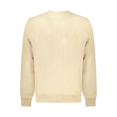 Tommy Hilfiger Beige Cotton Men Sweater