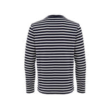 Maison Kitsuné Blue Cotton Long Sleeve