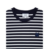 Maison Kitsuné Blue Cotton Long Sleeve