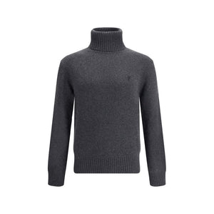 Ami Paris Pull Col Roule Ami De Coeur