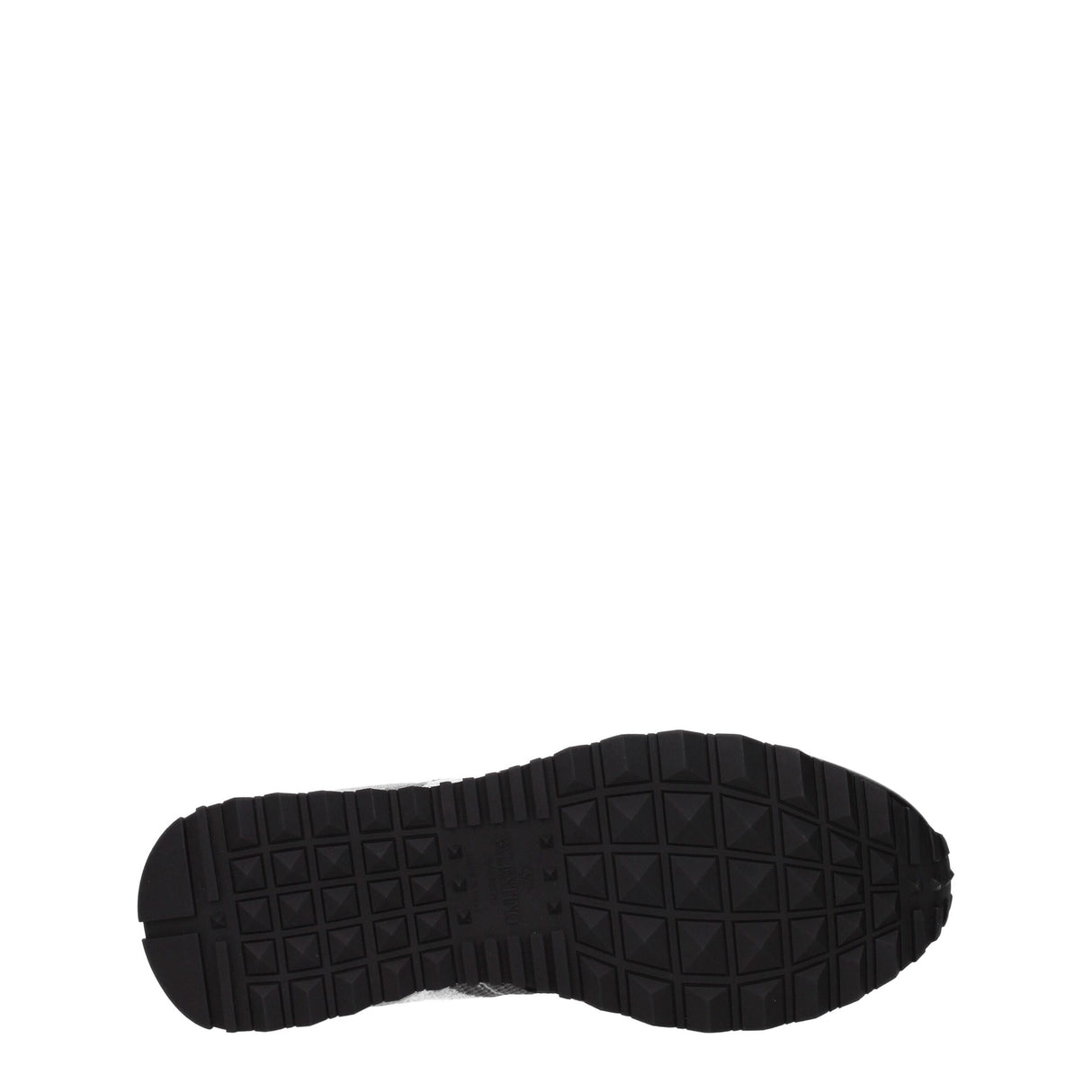 Valentino Garavani Gray Fabric Athletic Sneakers