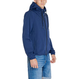 Replay Blue Polyamide Jackets & Coat