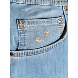 Jacob Cohen Blue Cotton Jeans & Pant