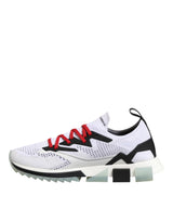 Dolce & Gabbana White SORRENTO Sport Stretch Sneakers Shoes