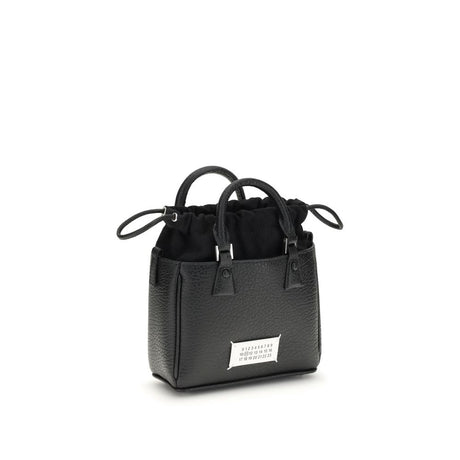 Margiela Black Calf Leather Bos Taurus Shoulder Bag