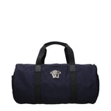 Versace Blue Fabric Luggage And Travel
